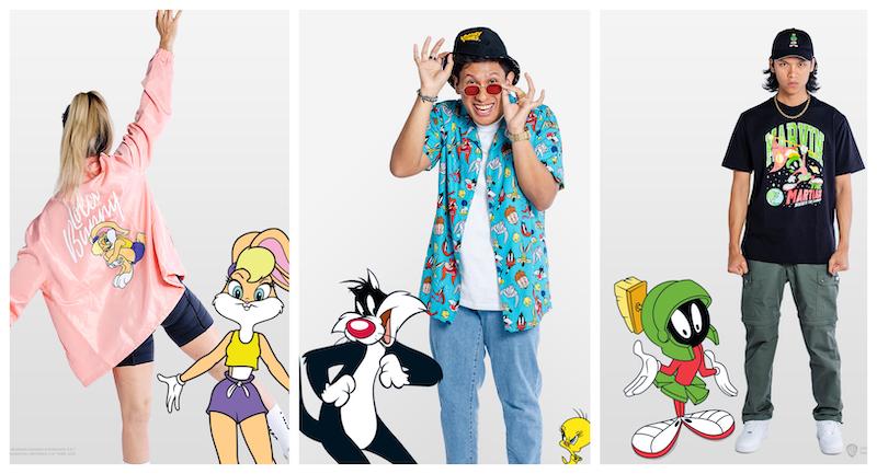 The 18-piece collection pays homage to Bugs Bunny and his friends. u00e2u20acu201d Picture courtesy of Pestle & Mortar Clothing