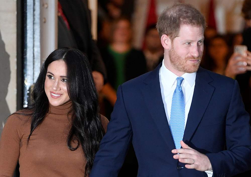 Britain's Prince Harry and his wife Meghan, Duchess of Sussex, leave Canada House in London, Britain January 7, 2020. u00e2u20acu201d Reuters pic