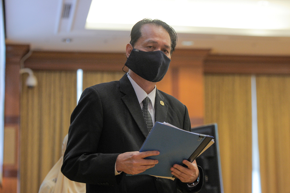 Health director-general Tan Sri Dr Noor Hisham Abdullah during a press conference at the Ministry of Health in Putrajaya October 2, 2020. u00e2u20acu201d Picture by Shafwan Zaidon