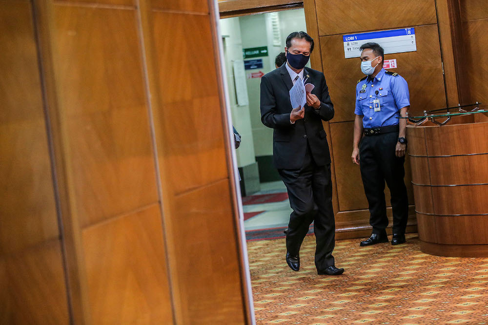 Health Director-General Tan Sri Dr Noor Hisham during the Covid-19 press conference at the Ministry of Health October 19, 2020. u00e2u20acu201d Picture by Hari Anggara