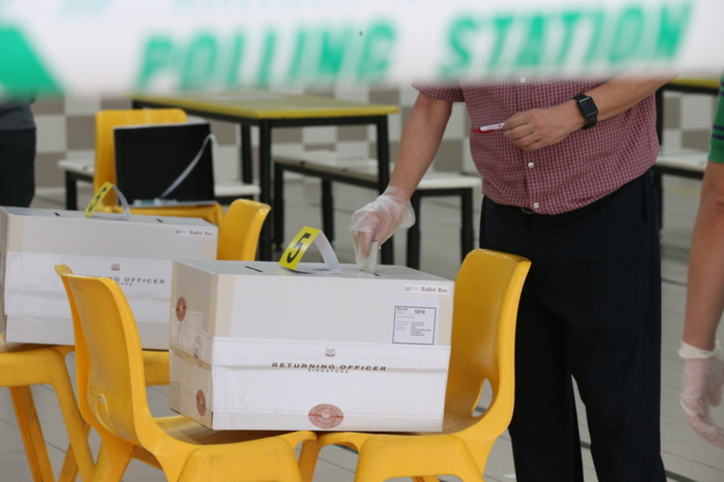 The Elections Department said that non-voters at GE2020 or a previous election who wish to vote at future elections may apply to have their names restored to the registers of electors. u00e2u20acu2022 TODAY pic