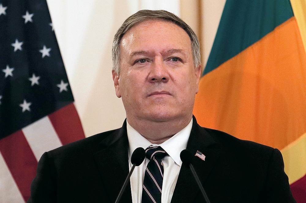 US Secretary of State Mike Pompeo during a meeting in Colombo, Sri Lanka October 28, 2020. u00e2u20acu201d Reuters pic