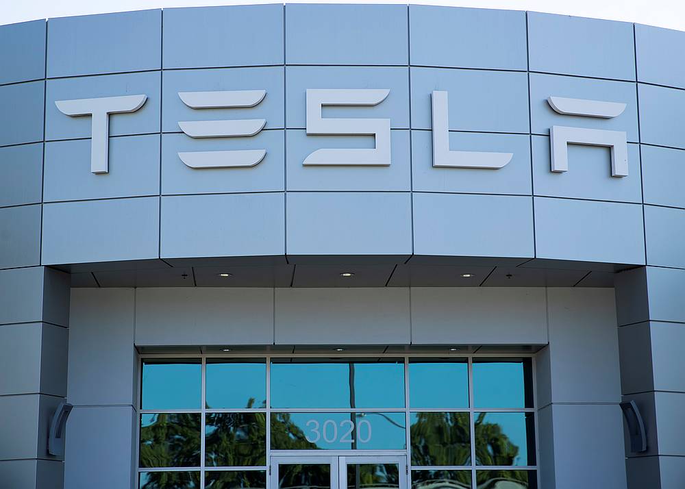 A Tesla service centre in Costa Mesa, California October 20, 2020. u00e2u20acu201d Reuters pic