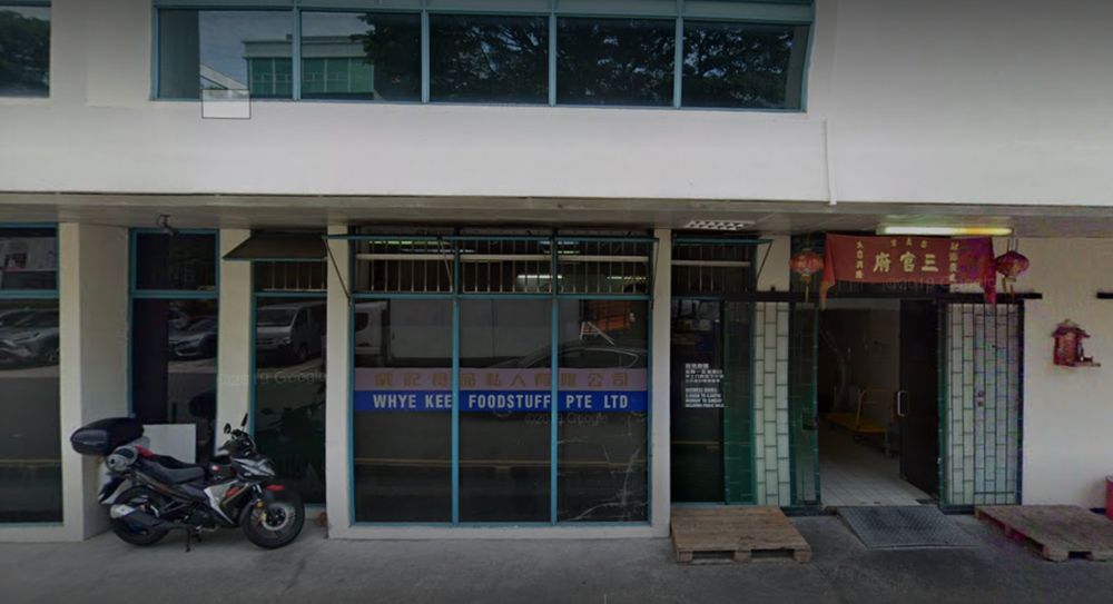 Whye Kee Foodstuff was fined S$17,700 for repeatedly dumping liquid waste into public sewers at levels exceeding the permitted limits. u00e2u20acu201d Google Map screengrab pic via TODAY