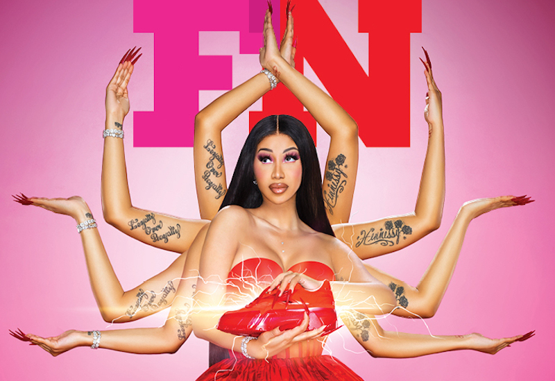 Cardi B promised to do more research in the future before greenlighting potentially sensitive creative concepts. u00e2u20acu201d Picture from Instagram/footwearnews