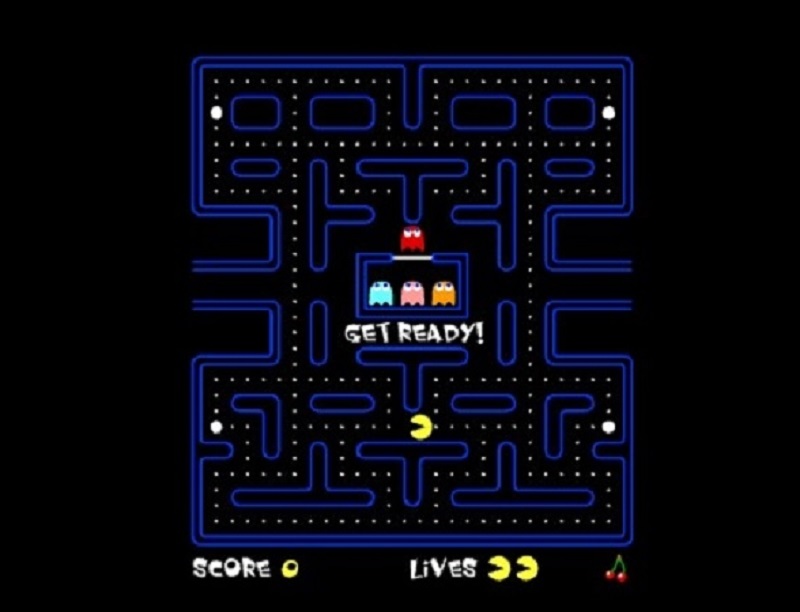 Pac Man is one of the many Flash games featured in Internet Archive. u00e2u20acu201d Picture courtesy of Internet Archives