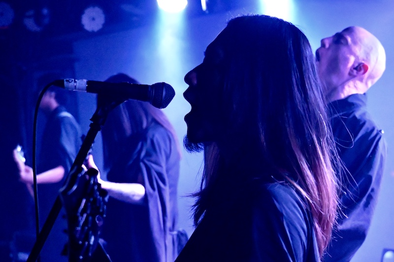 Members of Taiwanese death metal band 'Dharma' practising during a rehearsal in Taipei October 18, 2020. u00e2u20acu201d AFP pic