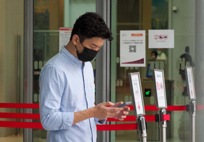 Walter Goh Chong Han, 43, outside the State Courts on November 27, 2020. u00e2u20acu201d TODAY pic