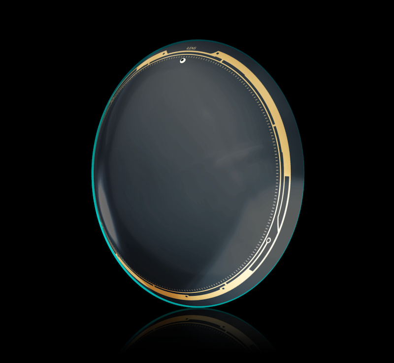 The smart lenses called iLens, presented by Lenstore, are full of high-tech promises. u00e2u20acu201d Picture courtesy of Lenstore