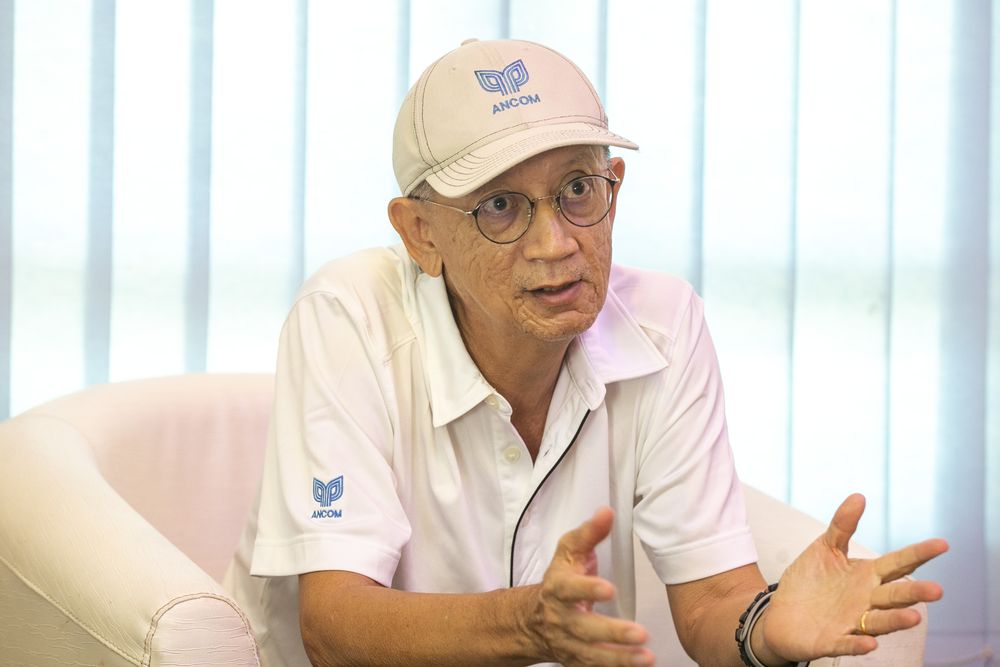 Ancom Crop Care CEO Anthony Tan speaks to Malay Mail during an interview at Mardi Corp in Serdang, November 12, 2020. — Picture by Firdaus Latif