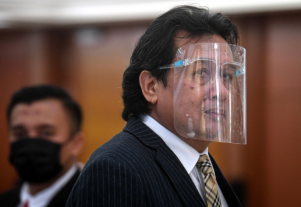 Deputy Finance Minister I, Datuk Abd Rahim Bakri is pictured at Parliament in Kuala Lumpur November 4, 2020. u00e2u20acu201d Bernama pic