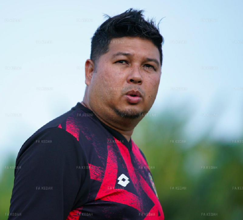 Ketua Jurulatih Kedah Aidil Sharin Sahak yakin pasukannya dapat mengatasi Johor Darul Ta'zim (JDT) bagi perlawanan Piala Sultan Haji Ahmad Shah pada 26 Februari tahun depan. u00e2u20acu2022 Foto oleh Facebook/Kedah FA