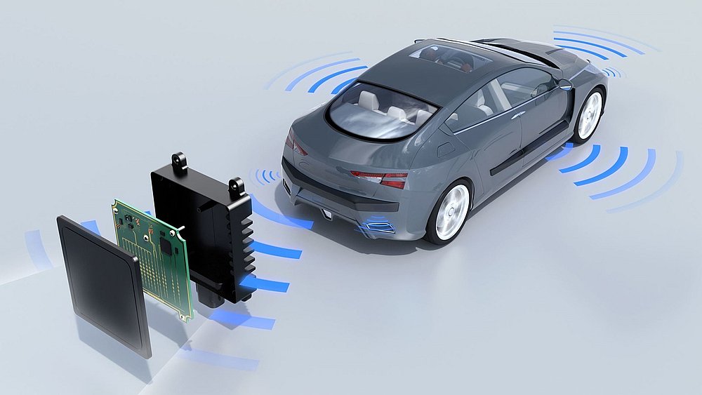 BASF has unveiled new material to protect sensors and radars embedded in cars. u00e2u20acu201d Picture courtesy of BASF via AFP
