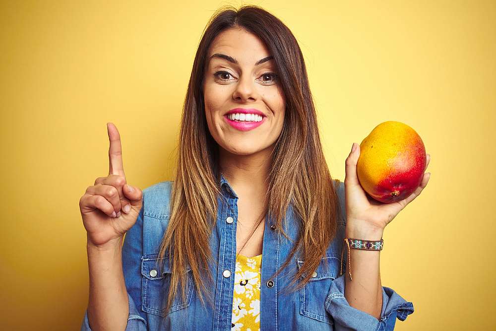 New research suggests that the Ataulfo variety of mango may help reduce facial wrinkles in older women with fairer skin. u00e2u20acu201d AaronAmat / IStock.com pic via AFP