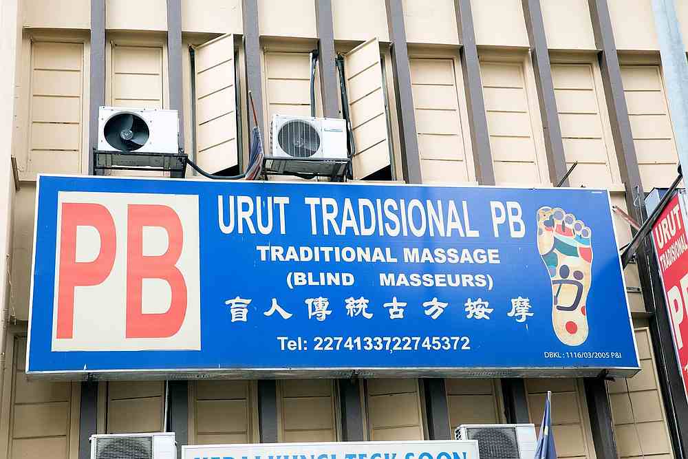 Despite being allowed to operate by the government, blind masseurs are still finding it hard to make ends meet. u00e2u20acu201d Photo via Facebook/ PB Blind Massage
