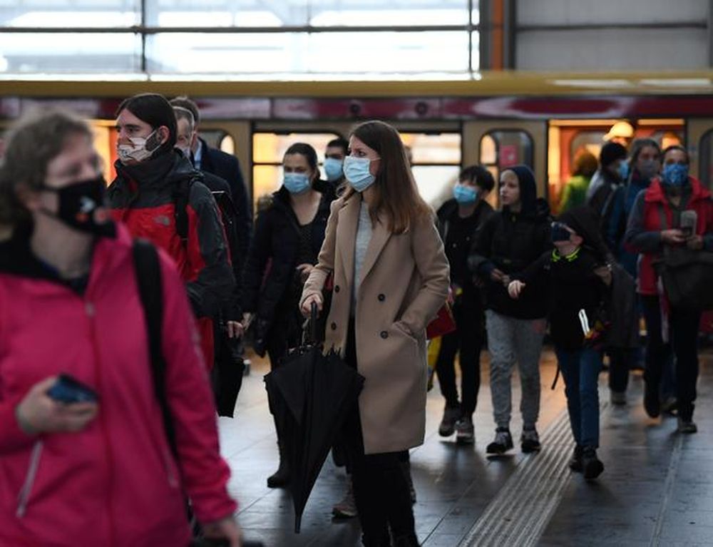 People arrive at the platform of the Ostreuz station as the spread of the coronavirus disease (Covid-19) continues in Berlin, Germany, November 2, 2020. u00e2u20acu201d Reuters pic