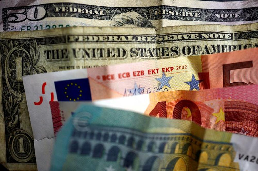 US dollar and Euro bank notes are photographed in Frankfurt, Germany, in this illustration taken May 7, 2017. u00e2u20acu201d Reuters pic