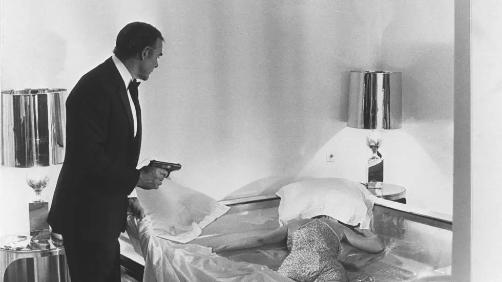 Scottish acting great Sean Connery, who died at 90 at his home in the Bahamas, wielded a Walther PP handgun as he portrayed James Bond. u00e2u20acu201d AFP picn