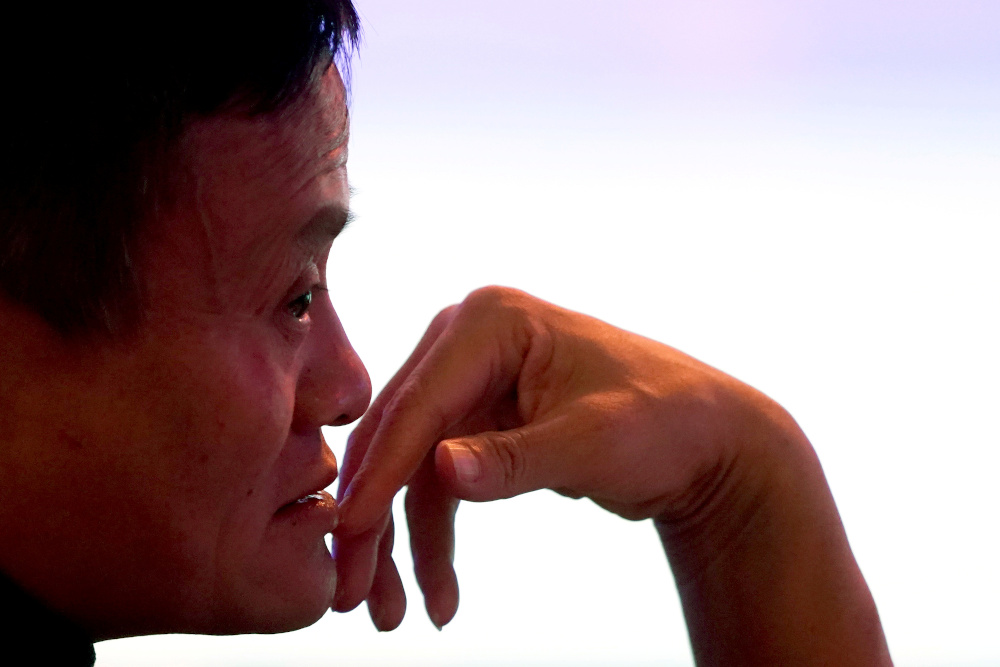 Alibaba Group co-founder and Executive Chairman Jack Ma attends Alibaba Groupu00e2u20acu2122s 11.11 Singlesu00e2u20acu2122 Day global shopping festival in Shanghai, China, November 12, 2018. u00e2u20acu201d Reuters pic