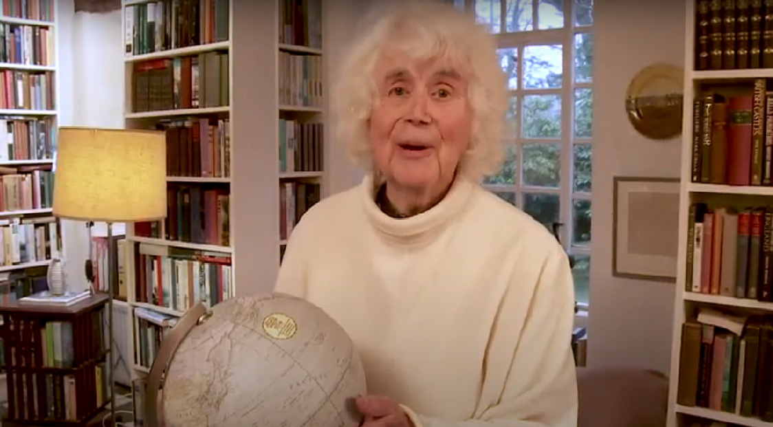 Travel writer and transgender pioneer Jan Morris has died at the age of 94. u00e2u20acu2022 Screengrab via YouTube