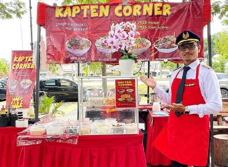 Azrin said that he is happy that people have reacted positively when seeing him in his uniform. u00e2u20acu2022 Picture via Facebook/Latun Noralyani