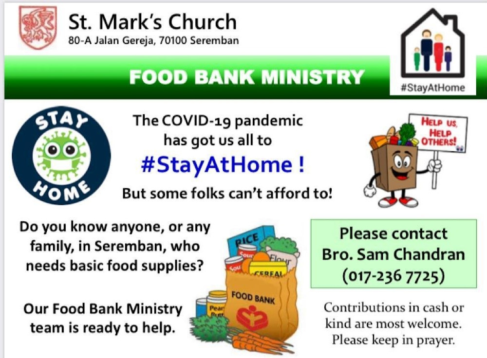 Samuel’s care and concern ministry is reaching out to anyone who needs food items. — Picture by Samuel Chandran