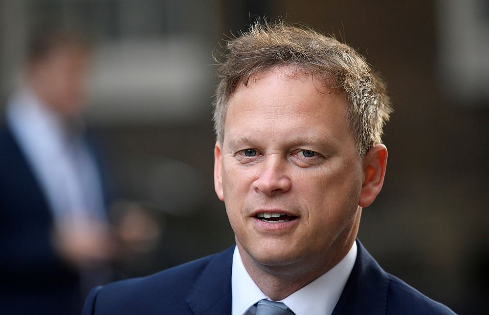 Britain's Transport Secretary Grant Shapps in London, Britain September 30, 2020. u00e2u20acu201d Reuters pic