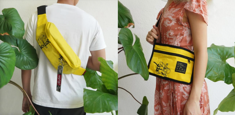 The life jacket materials also make some of the products waterproof. ― Picture courtesy of Air Asia Foundation