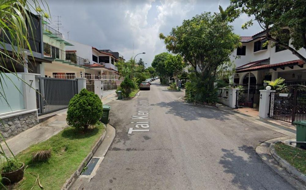 The court heard that the maid left her newborn son in a recycling bin outside a Tai Keng Gardens landed home, which she chose at random. u00e2u20acu201d Google Maps pic via TODAY