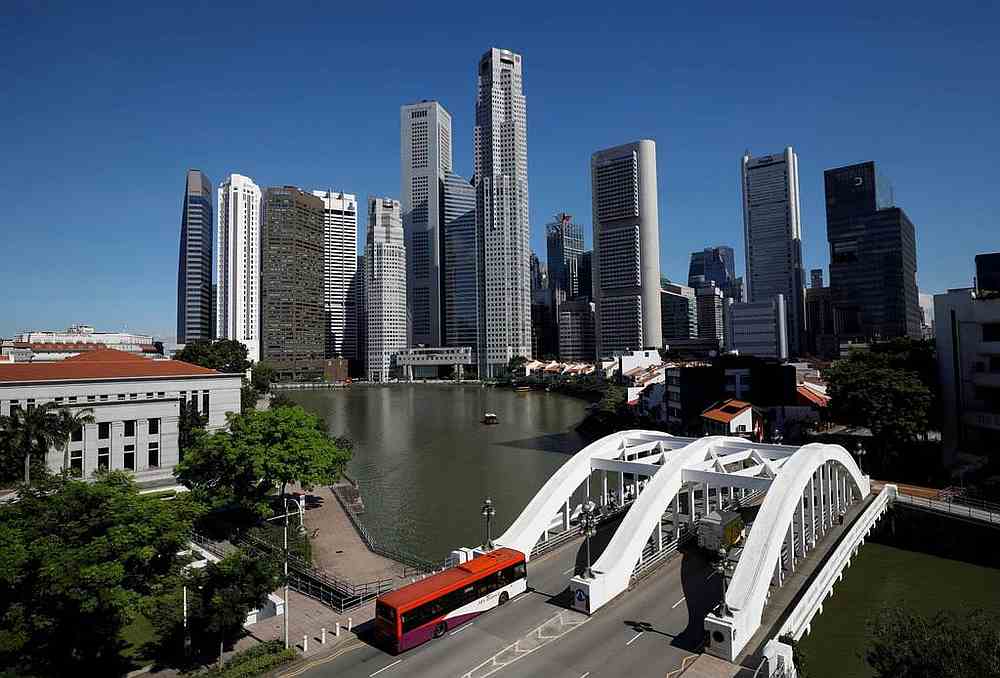 A view of the central business district in Singapore May 24, 2018. u00e2u20acu201d Reuters