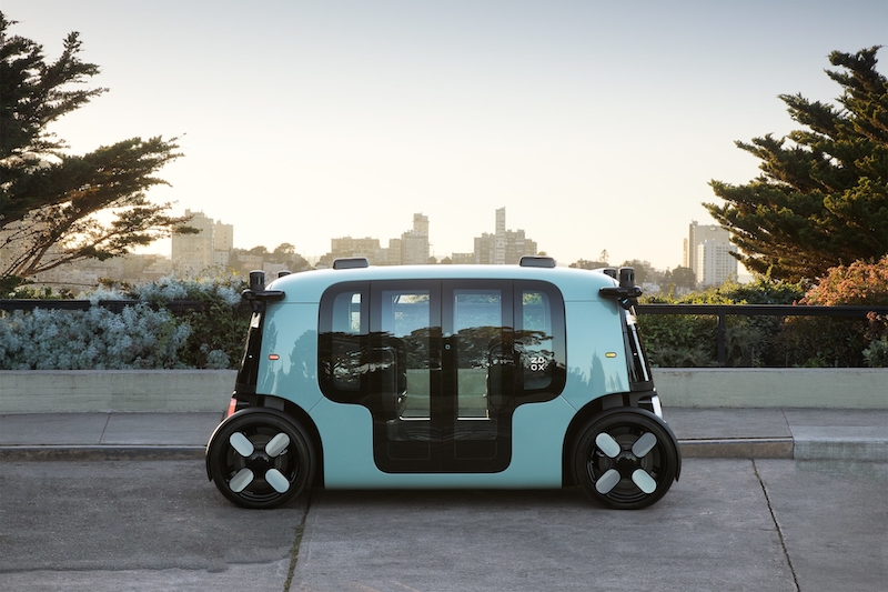 Zoox, Amazon's autonomous robotaxi u00e2u20acu201d Picture courtesy of Zoox