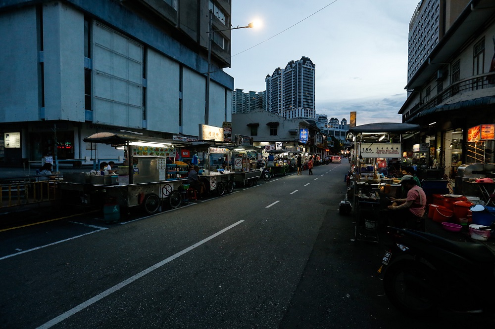 Almost half of the 28 hawker stalls that lined the narrow street have opted to close their stalls since the four-week CMCO was imposed on November 9 at New Lane.