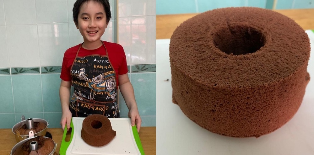Kok has been getting to work in the kitchen to bake cakes for a charitable cause. u00e2u20acu201d Picture courtesy of Ng Si Hooi