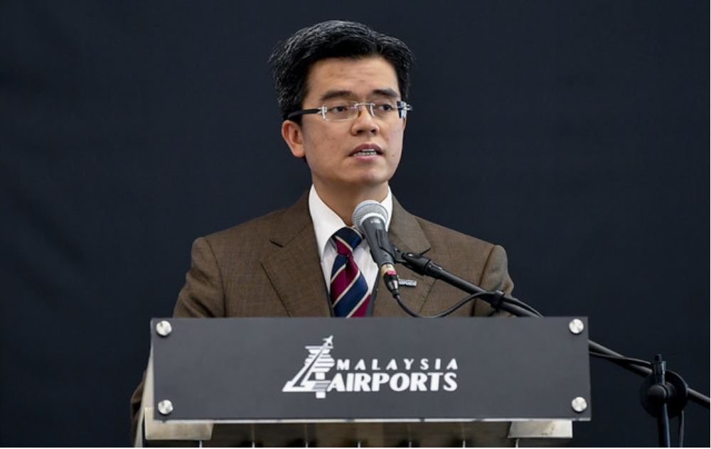 MAHB chief executive officer Datuk Mohd Shukrie Mohd Salleh speaks during a press conference in Sepang September 7, 2020. u00e2u20acu201d Bernama pic