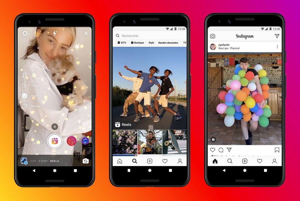 Instagram launched Reels this summer. u00e2u20acu201d Picture courtesy of Instagram