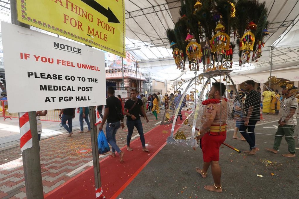 All forms of kavadis, including u00e2u20acu02dcpaalu00e2u20acu2122 kavadis, spike kavadis or any variations of body-pierced kavadis, will not be allowed at the upcoming Thaipusam Festival. u00e2u20acu201d TODAY pic