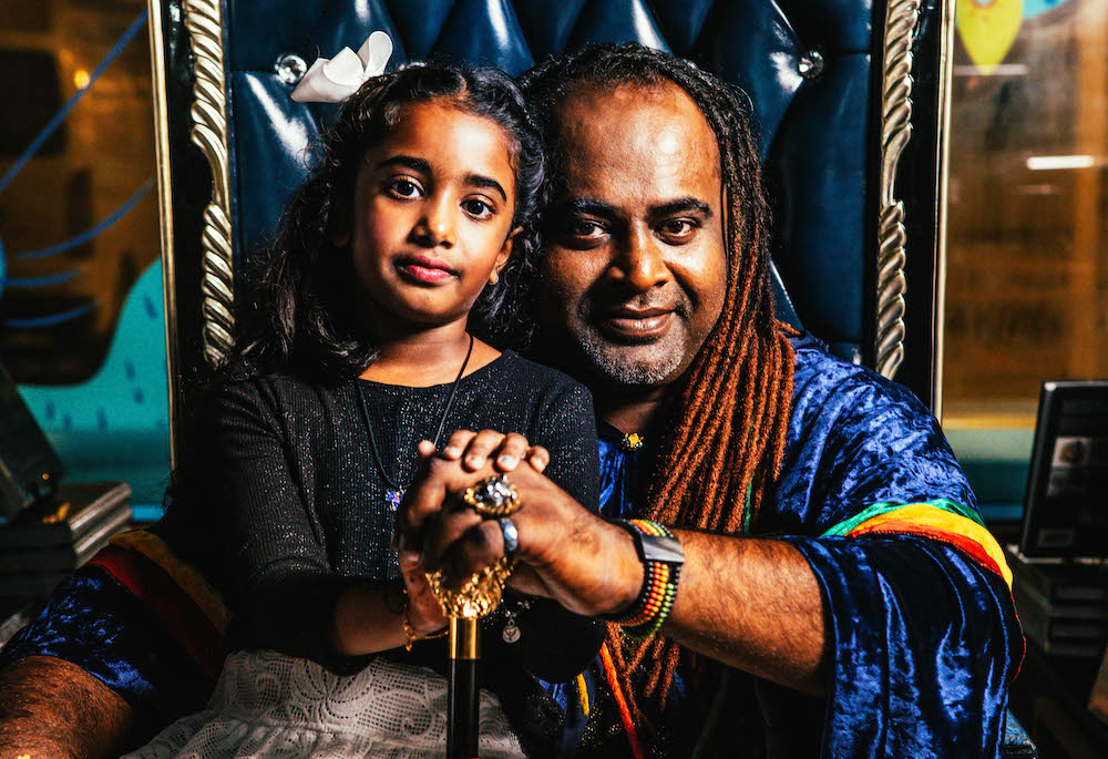 Sasi's daughter, Shanaiya Lakshmi will also make an appearance in the 'Humpty Dumpty' music video. — Photo courtesy of Sasi The Don