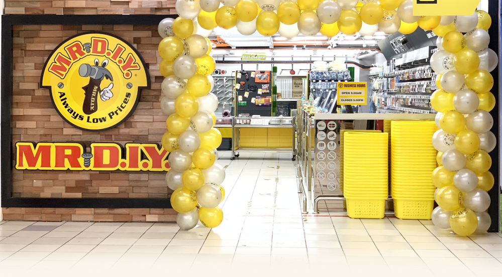 There will be a total of 32 MR.DIY stores opening for business at the end of the week. u00e2u20acu201d Picture via MR.DIY website