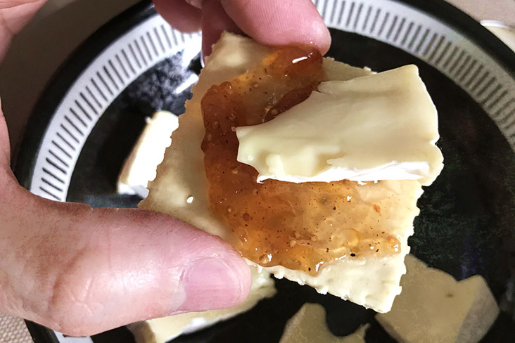 A touch of your favourite jam will complete each bite.