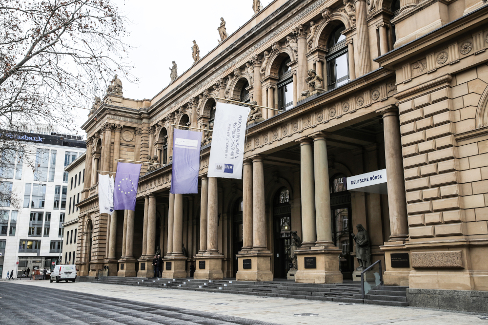 A general view shows the stock exchange operated by the Deutsche Boerse AG in Frankfurt am Main, western Germany, December 28, 2020 as the stock index DAX reached a record high. u00e2u20acu201d AFP pic