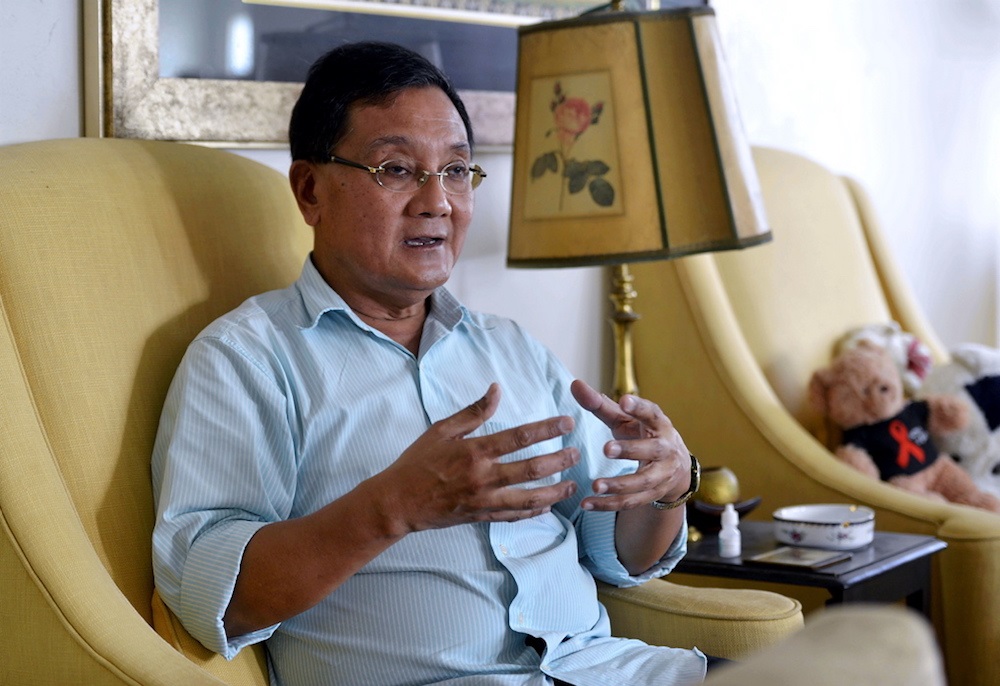 Hisham Hussein has been at the forefront of HIV prevention in Malaysia for over three decades as PT Foundation chairman. ― Picture by Ham Abu Bakar 
