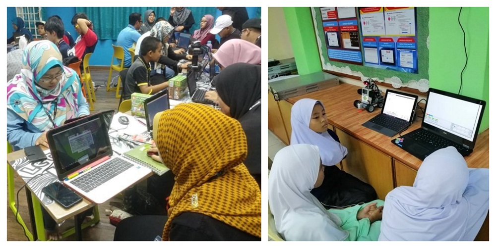 SKTBI had organised digital learning sessions for parents and students after school hours. u00e2u20acu2022 Picture courtesy of Microsoft Malaysia