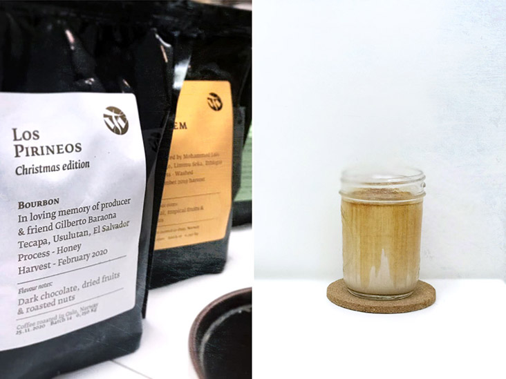 Seasonal beans include roasters such as Oslo’s Tim Wendelboe (left). The iconic Dirty (right).
