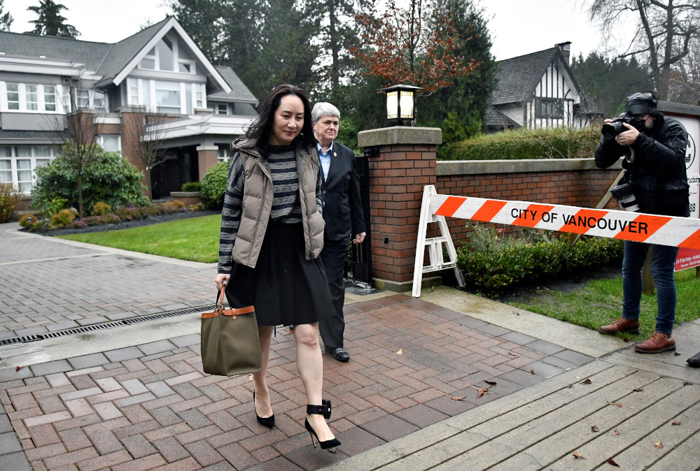 Huawei Technologies Chief Financial Officer Meng Wanzhou leaves her home to attend a court hearing in Vancouver, British Columbia, Canada December 7, 2020. u00e2u20acu201d Reuters picnn