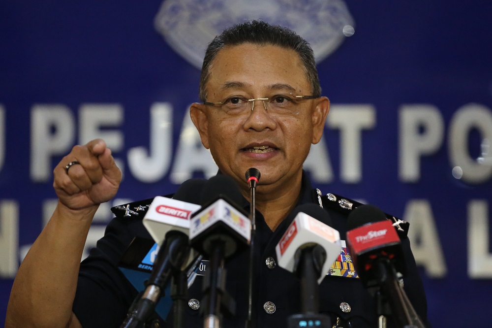 Kuala Lumpur police chief Datuk Saiful Azly Kamaruddin speaks during a press conference at the Kuala Lumpur contingen police headquarters, December 16, 2020. u00e2u20acu2022 Picture by Yusof Mat Isa