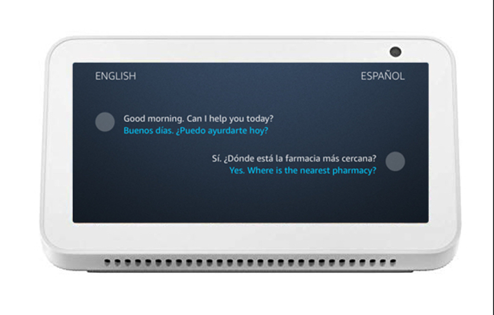Amazon now offers simultaneous translation of conversations into multiple languages via its smart assistant Alexa. u00e2u20acu201d Picture courtesy of Amazon via AFP-Relaxnewsnn