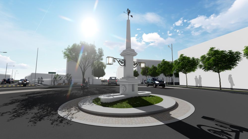 An artist's impression of the completed restoration of the monument. u00e2u20acu201d Picture courtesy of the Penang Island City Council