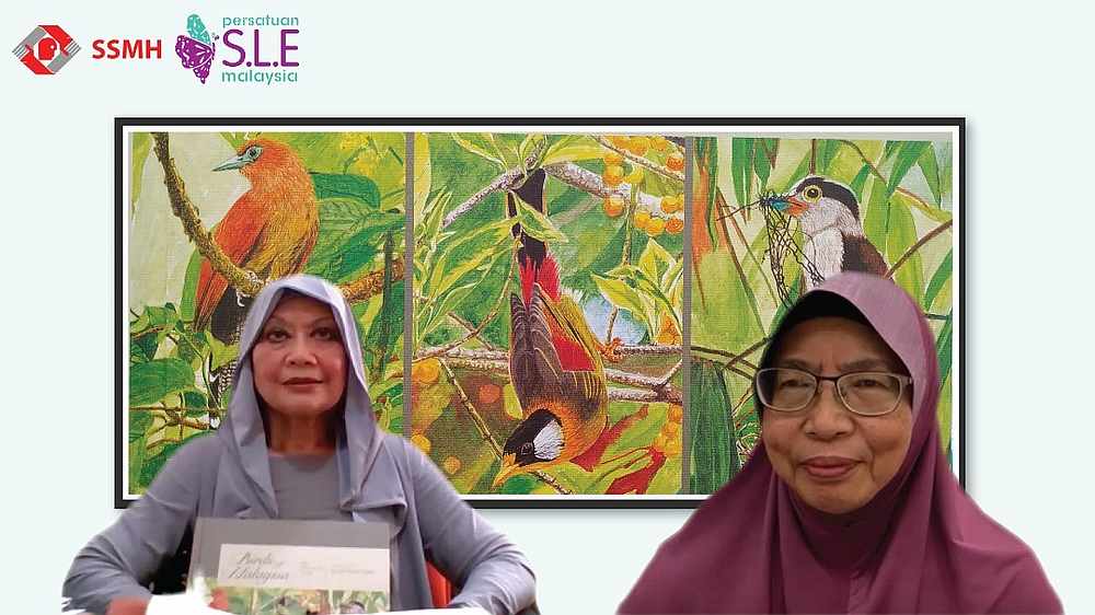 Fadillah Mohd Yakin (left) and Dr Heselynn Hussein say proceeds from the book sales will help their charity organisations. u00e2u20acu201d Picture courtesy of SSMH&PSLEM;