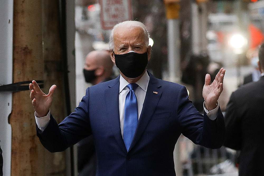 US President-elect Joe Biden departs after announcing members of his economic policy team at his transition headquarters in Wilmington, Delaware December 1, 2020. u00e2u20acu201d Reuters pic