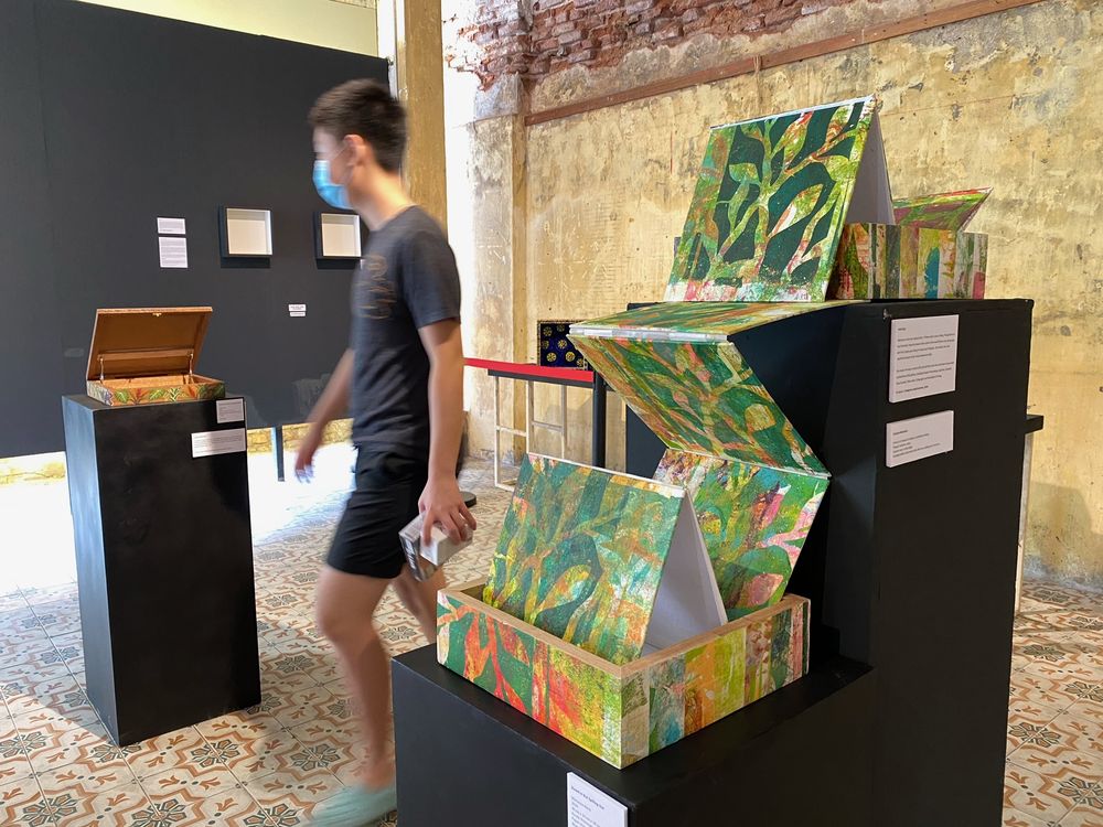The Boxed In exhibition is open from 11am to 7pm until December 31.
